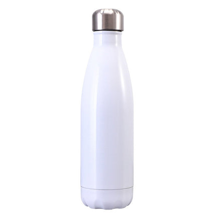 Thermal Cup Vacuum Flask Heat Water Bottle Portable Stainless Steel Sports Kettle, 500ml - DealBuddy