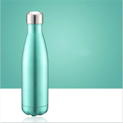 Thermal Cup Vacuum Flask Heat Water Bottle Portable Stainless Steel Sports Kettle, 500ml - DealBuddy