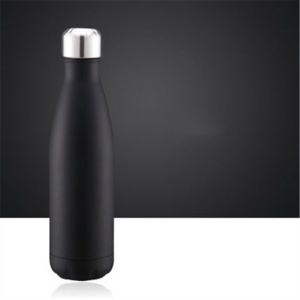 Thermal Cup Vacuum Flask Heat Water Bottle Portable Stainless Steel Sports Kettle, 500ml - DealBuddy