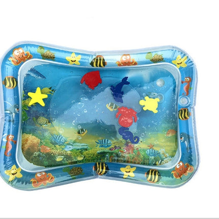 Baby Inflatable Aquarium Water Playing Cushion Prostrate Pad Toy Mat