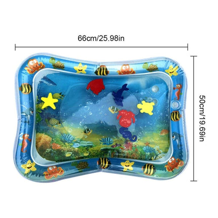 Baby Inflatable Aquarium Water Playing Cushion Prostrate Pad Toy Mat