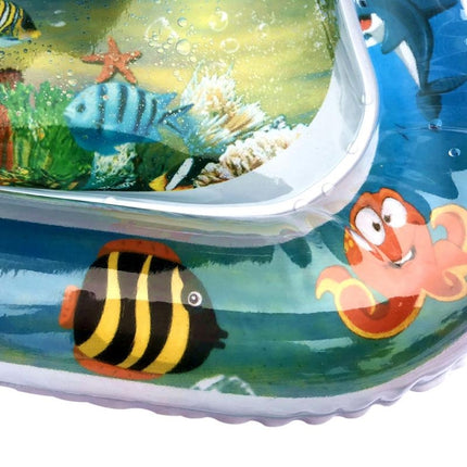 Baby Inflatable Aquarium Water Playing Cushion Prostrate Pad Toy Mat