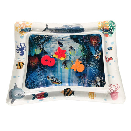 Baby Inflatable Aquarium Water Playing Cushion Prostrate Pad Toy Mat