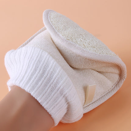Natural Loofah Gloves Bath Scrub