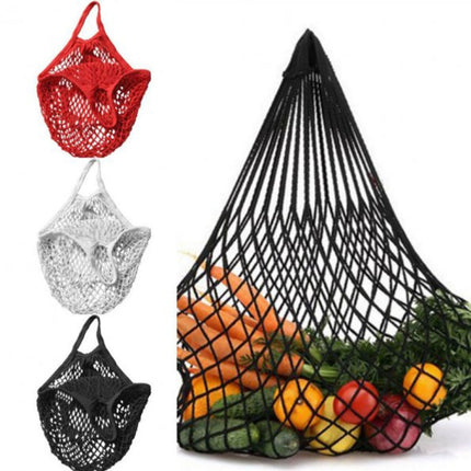 Mesh Shopping Bag Reusable String Fruit Storage Handbag Totes Women Shopping Mesh Net Woven Bag Shop Grocery Tote Bag