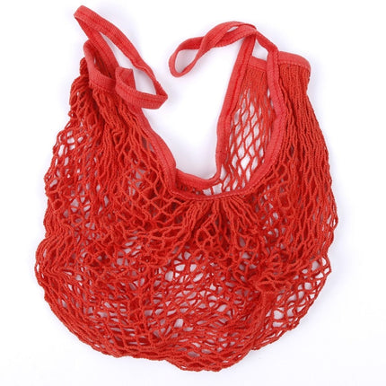 Mesh Shopping Bag Reusable String Fruit Storage Handbag Totes Women Shopping Mesh Net Woven Bag Shop Grocery Tote Bag