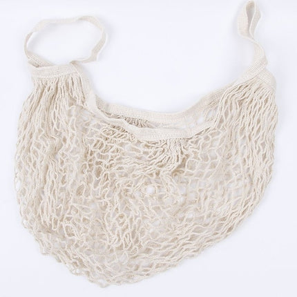 Mesh Shopping Bag Reusable String Fruit Storage Handbag Totes Women Shopping Mesh Net Woven Bag Shop Grocery Tote Bag