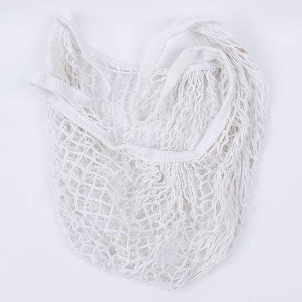 Mesh Shopping Bag Reusable String Fruit Storage Handbag Totes Women Shopping Mesh Net Woven Bag Shop Grocery Tote Bag