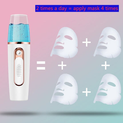Portable Mini Moisturizing Sprayer Rechargeable Beauty Disinfectant Humidifier Automatic Alcohol Sprayer