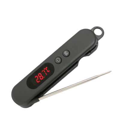 Folding Digital Meat Thermometer Probe Wireless Instant Read Kitchen Cooking Food Long Stainless Steel Probe BBQ Thermometer - DealBuddy