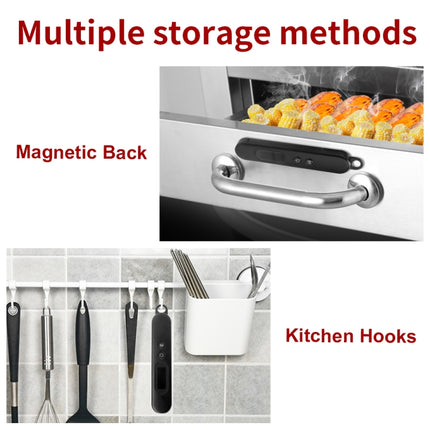 Folding Digital Meat Thermometer Probe Wireless Instant Read Kitchen Cooking Food Long Stainless Steel Probe BBQ Thermometer - DealBuddy