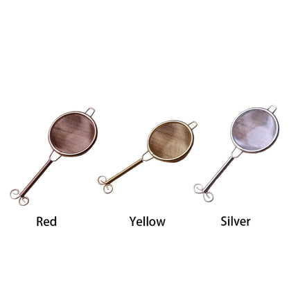 Reusable Herb Drinking Stainless Steel Filter Tea Strainer