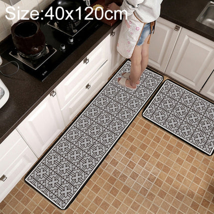 Geometric Lattice Carpet Kitchen Bath Antiskid Mat, 40x60cm, 40x120cm, 50x80cm, 50x160cm, 40x60cm + 40x120cm, 50x80cm + 50x160cm - DealBuddy