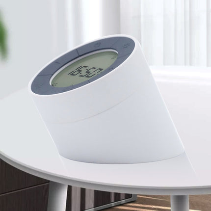 Simple Home Creative Multi-function Charging Stepless Dimming Alarm Clock Night Light