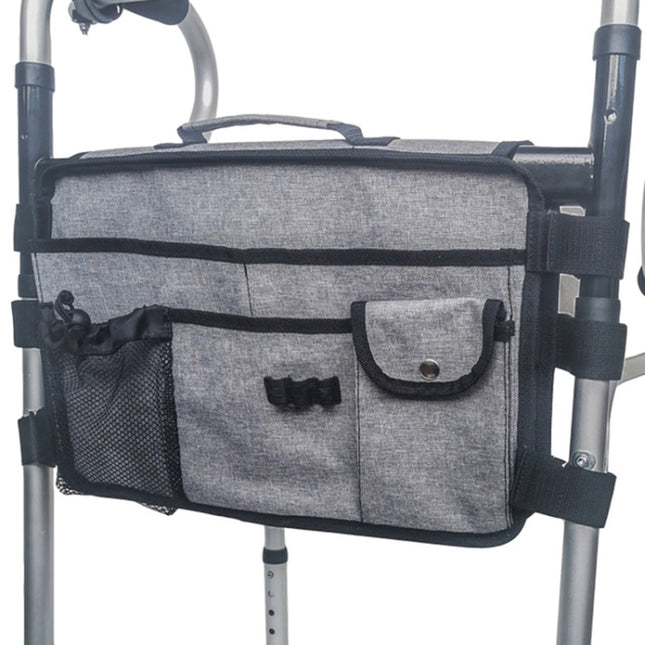 Wheelchair Walking Aid Adjustable Multifunctional Storage Bag