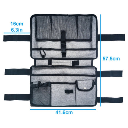 Wheelchair Walking Aid Adjustable Multifunctional Storage Bag