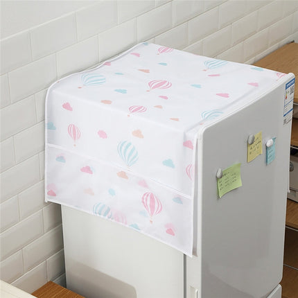 Simple Printing Refrigerator Household Appliance Waterproof Kitchen Storage Dust Cover