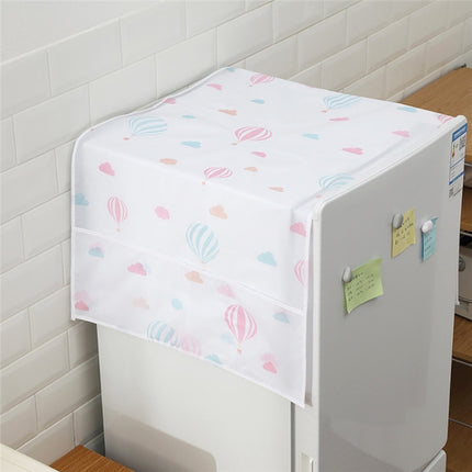 Simple Printing Refrigerator Household Appliance Waterproof Kitchen Storage Dust Cover