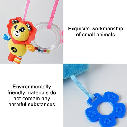 Baby Stroller Cartoon Animal Pendant Cradle Ornament Hanging Rattle - DealBuddy