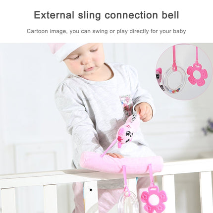 Baby Stroller Cartoon Animal Pendant Cradle Ornament Hanging Rattle - DealBuddy