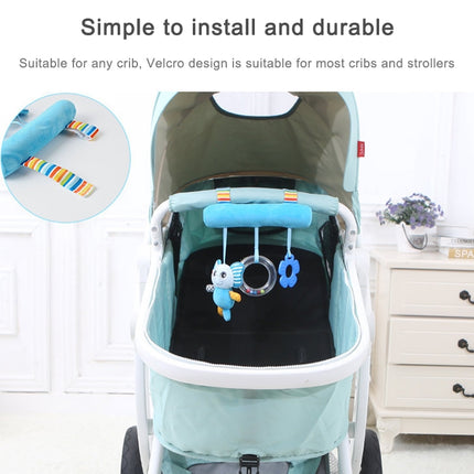 Baby Stroller Cartoon Animal Pendant Cradle Ornament Hanging Rattle