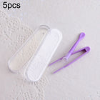 5pcs Portable Contact Lens Special Tweezer and Stick Set Travel Kit