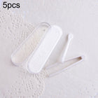 5pcs Portable Contact Lens Special Tweezer and Stick Set Travel Kit