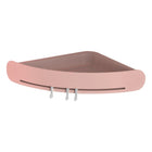 Bathroom Bath Rack Wall-mounted Punch-free Triangle Plastic Storage Basket