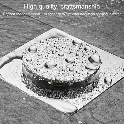 Foot-operated Bouncing Floor Drain From Gravity Deodorant Bouncing Floor Drain