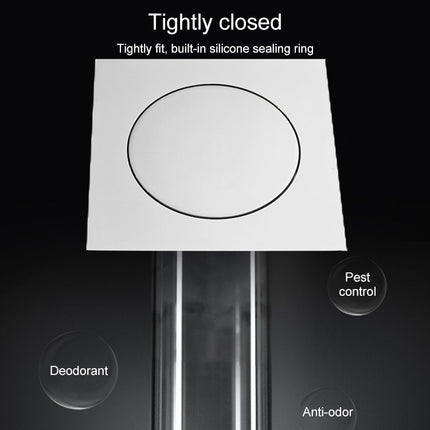 Foot-operated Bouncing Floor Drain From Gravity Deodorant Bouncing Floor Drain