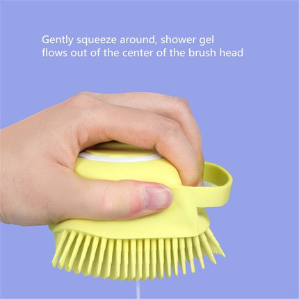 Pet Bath Massage Brush Dog Rub Bath Gloves with Brush, Rub Bath Gloves - DealBuddy