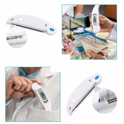 Folding Meat Thermometer Digital Kitchen Thermometer Food Cooking BBQ Probe - DealBuddy