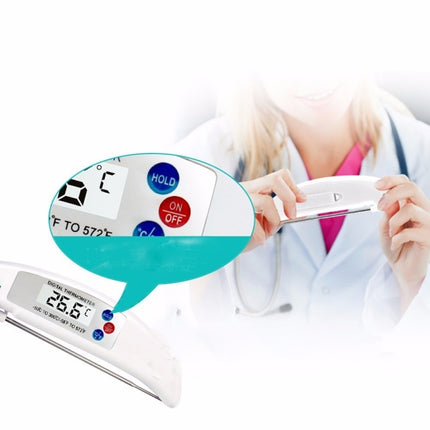 Folding Meat Thermometer Digital Kitchen Thermometer Food Cooking BBQ Probe - DealBuddy