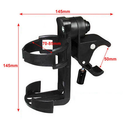 Rotatable Lockable Bicycle Bottle Cage Baby Stroller Bottle Holder Bicycle Water Bottle Holder