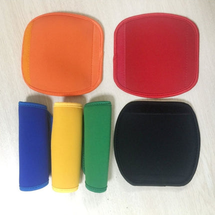 2 PCS Comfortable Neoprene Luggage Handle Wrap Grip Baby Universal Stroller Grip Protective Cover for Travel Bag Luggage Suitcase, Universal Red, Universal Green, Universal Blue, Universal Yellow, Universal Black, Universal Orange