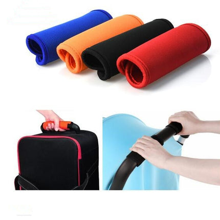 2 PCS Comfortable Neoprene Luggage Handle Wrap Grip Baby Universal Stroller Grip Protective Cover for Travel Bag Luggage Suitcase, Universal Red, Universal Green, Universal Blue, Universal Yellow, Universal Black, Universal Orange