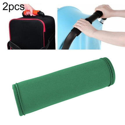 2 PCS Comfortable Neoprene Luggage Handle Wrap Grip Baby Universal Stroller Grip Protective Cover for Travel Bag Luggage Suitcase, Universal Red, Universal Green, Universal Blue, Universal Yellow, Universal Black, Universal Orange