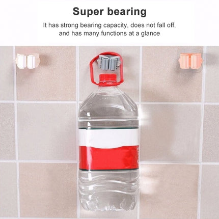 Mop Holder Wall Mounted Organizer Holder Household Kitchen Bathroom Adhesive Storage Broom Hanger Clip Hook Racks
