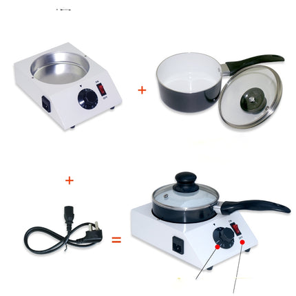 Chocolate Melting Machine With Adjustable Thermostat Melting Wax Machine, EU Plug