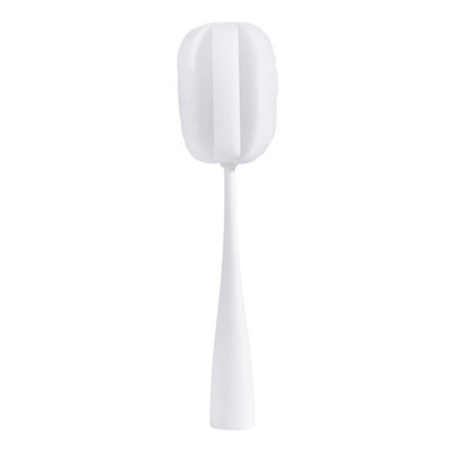 Long Handle Sponge Cup Brush Mug Cleaning Brush Bottle Brush Glass Cup Brush, White, Black, Pink, Gray - DealBuddy