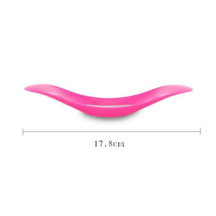 2 PCS Multifunctional Stainless Steel Arc-shaped Garlic Press Household Manual Garlic Crusher, Random Color Delivery