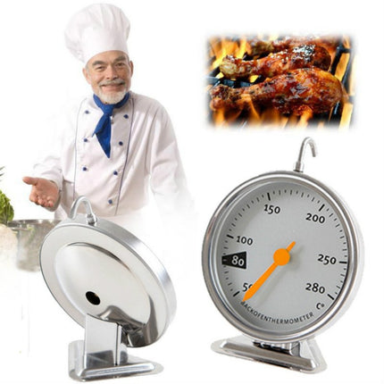 Hanging High Temperature Resistance Stainless Steel Oven Thermometer Kitchen Tools - DealBuddy