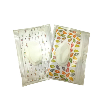 Portable Pouch Clutch Outdoor Carrying Bag Reusable Refillable EVA Towel Slim Paper Wet Wipe Bag, Size: 22.3x13.5+2.5cm