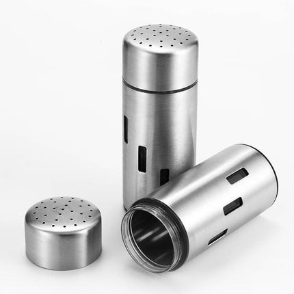 Stainless Steel Sauce Jars Chili Jars Barbecue Condiments Box Seasoning Jar Set