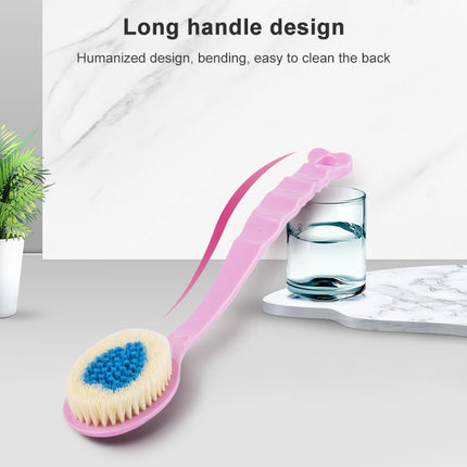 Hanging Long Handle Bath Brush Soft Fur Wash Adult Massage Rub Back Brush