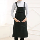 Waterproof Oil Proof Soft Leather Thick Wear-resistant Men and Women Overalls Apron - DealBuddy