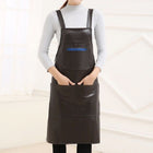 Waterproof Oil Proof Soft Leather Thick Wear-resistant Men and Women Overalls Apron