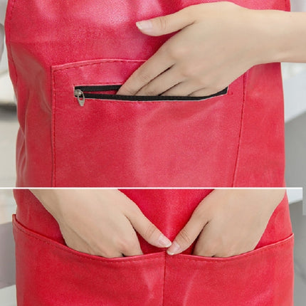Waterproof Oil Proof Soft Leather Thick Wear-resistant Men and Women Overalls Apron - DealBuddy