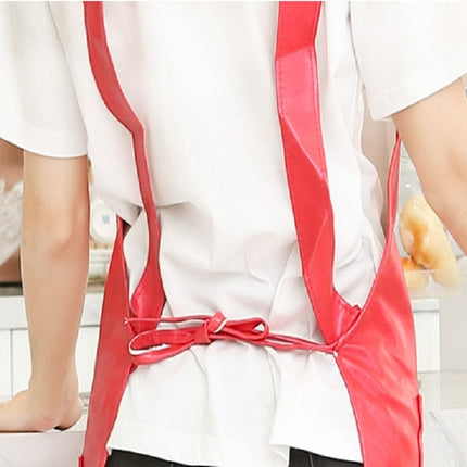 Waterproof Oil Proof Soft Leather Thick Wear-resistant Men and Women Overalls Apron - DealBuddy