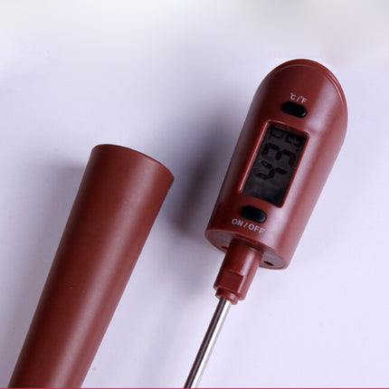 Silicone Scraper Electronic Thermometer Chocolate Cooking Temperature Special Tools - DealBuddy